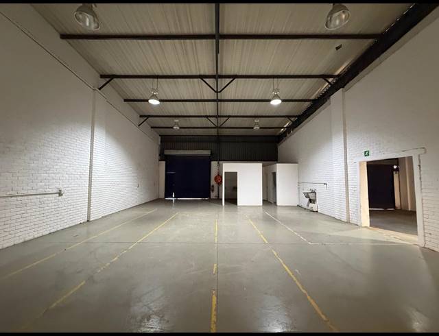 375M² WAREHOUSE TO LET IN BARBEQUE DOWNS